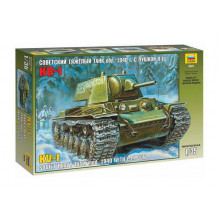 Сборная модель Советский танк "КВ-1" мод. 1940г. (1:35) 3624 ЗВЕЗДА