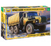 Сборная модель "Российский армейский грузовик Урал-4320" (1:35) 3654 ЗВЕЗДА Сборная модель "Российский армейский грузовик Урал-4320" (1:35) 3654 ЗВЕЗДА