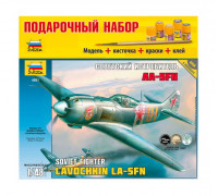 Сборная модель Самолет "Ла-5ФН" (1:48) 4801П ЗВЕЗДА