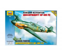 Сборная модель Самолет "Мессершмитт BF-109 F2" (1:48) 4802 ЗВЕЗДА