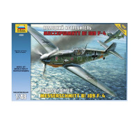 Сборная модель Самолет "Мессершмитт BF-109F4" (1:48) 4806 ЗВЕЗДА