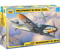Сборная модель " Немецкий истребитель Мессершмитт BF-109G6" (1:48) 4816 ЗВЕЗДА