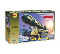 Сборная модель Российский ракетный комплекс стратегического назначения "Тополь" (1:72) 5003 ЗВЕЗДА Сборная модель Российский ракетный комплекс стратегического назначения "Тополь" (1:72) 5003 ЗВЕЗДА