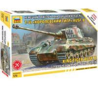 Сборная модель "Немецкий тяжелый танк T-VI Королевский тигр AUSF.B" (1:72) 5023 ЗВЕЗДА