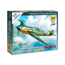 Сборная модель Немецкий истребитель Мессершмитт BF-109F2 (1:144) 6116 ЗВЕЗДА