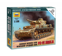 Сборная модель Немецкий средний танк Pz-IV AUSF.D (1:100) 6151 ЗВЕЗДА Сборная модель Немецкий средний танк Pz-IV AUSF.D (1:100) 6151 ЗВЕЗДА