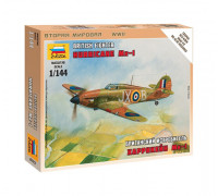 Сборная модель Британский истребитель "Харрикейн МК-1" (1:144) 6173 ЗВЕЗДА