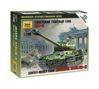 Сборная модель Советский тяжёлый танк Ис-2 (1:100) 6201 ЗВЕЗДА