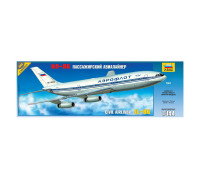 Сборная модель Пассажирский авиалайнер "Ил-86" (1:144) 7001 ЗВЕЗДА