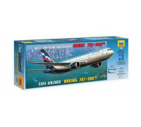 Сборная модель Пассажирский авиалайнер "Боинг 767-300" (1:144) 7005 ЗВЕЗДА