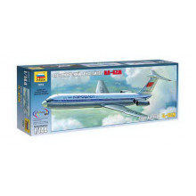 Сборная модель Советский пассажирский авиалайнер Ил-62М (1:144) 7013 ЗВЕЗДА