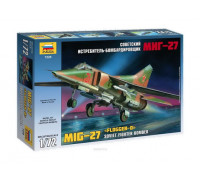 Сборная модель Советский истребитель-бомбардировщик МиГ-27 (1:72) 7228 ЗВЕЗДА