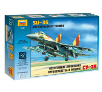 Сборная модель Самолет "Су-35" (1:72) 7240 ЗВЕЗДА