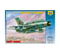 Сборная модель Самолет "МиГ-21БИС" (1:72) 7259 ЗВЕЗДА
