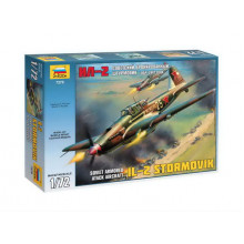 Сборная модель Самолет "Ил-2" обр. 1942 года (1:72) 7279 ЗВЕЗДА