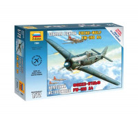 Сборная модель Немецкий истребитель Фокке-Вульф FW-190 A4 (1:72) 7304 ЗВЕЗДА