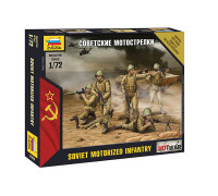 Набор миниатюр Советские мотострелки (1:72) 7404 ЗВЕЗДА