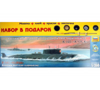 Сборная модель "Российский атомный подводный ракетный крейскр Ка-141"Курск" (1:350) 9007П ЗВЕЗДА Сборная модель "Российский атомный подводный ракетный крейскр Ка-141"Курск" (1:350) 9007П ЗВЕЗДА